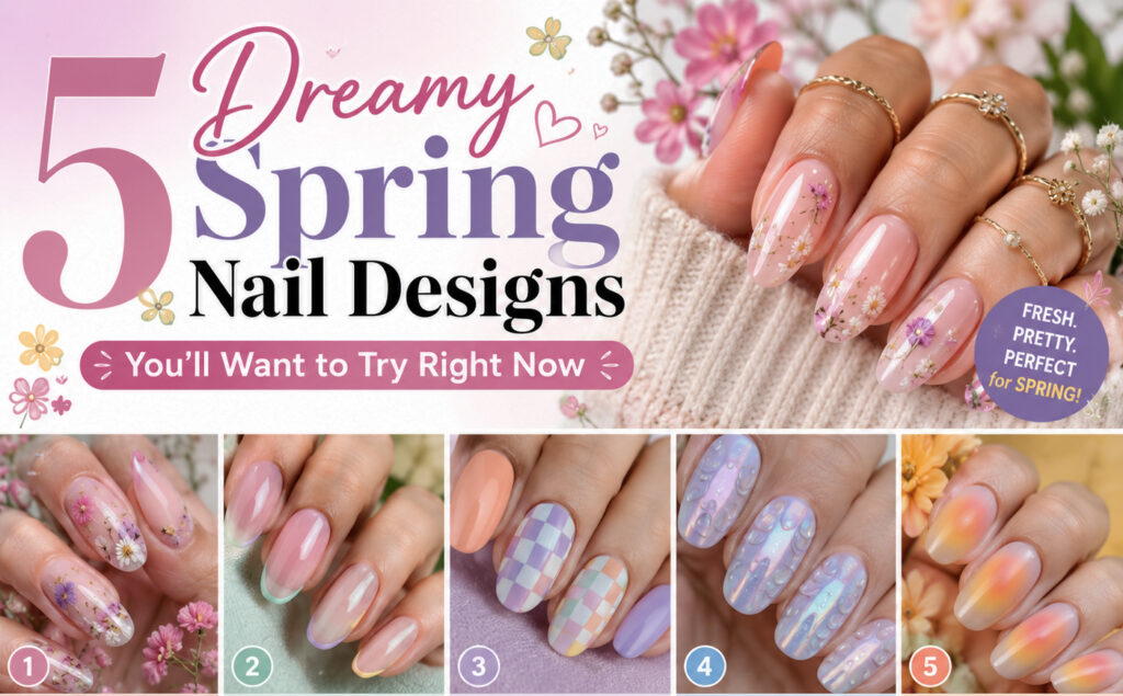 Dreamy Spring Nail Designs You’ll Want to Try Right Now