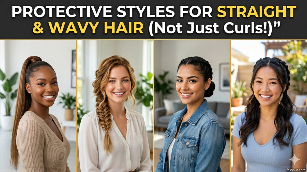 Protective Styles for Straight & Wavy Hair