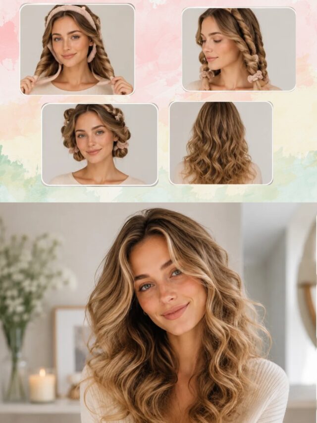Heatless Curls for Fine & Fragile Hair