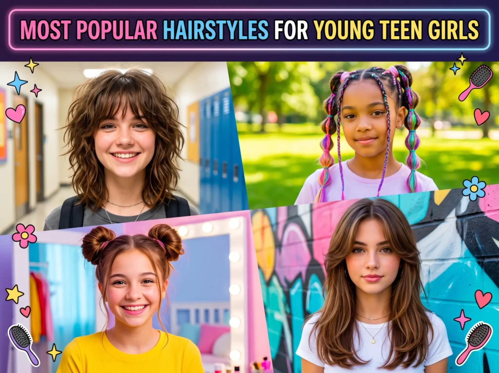 7 Most Popular Hairstyles for Young Teen Girls in America and Europe Right Now.webp