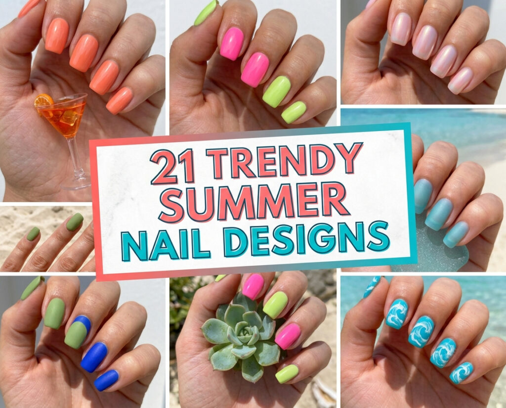 21 Trendy Summer Nail Designs You Need to Try This Season