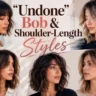 “Undone” Bob & Shoulder-Length Styles